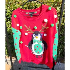 Penguin "Ugly" Christmas Sweater
